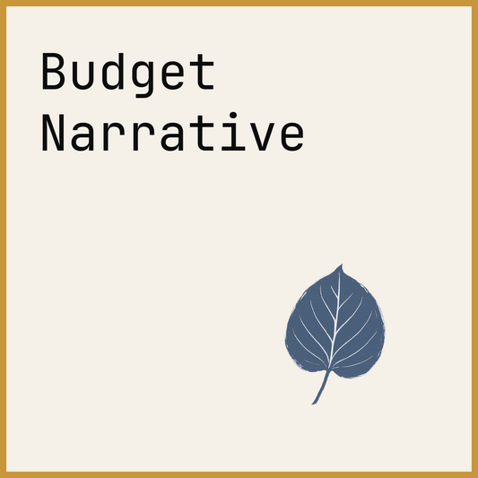 Budget Narrative