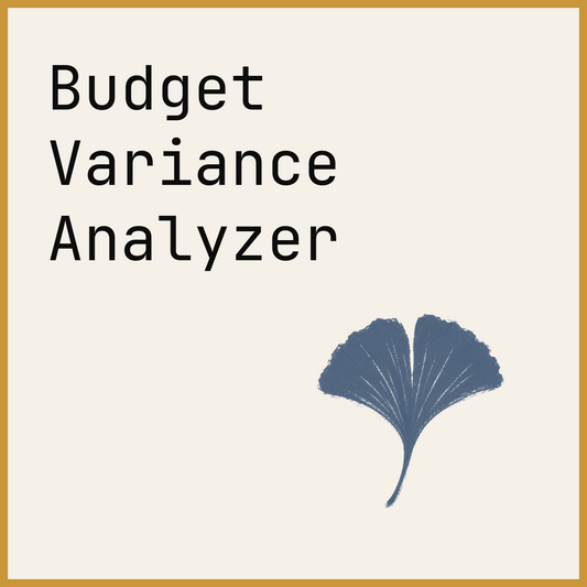 Budget Variance Analyzer