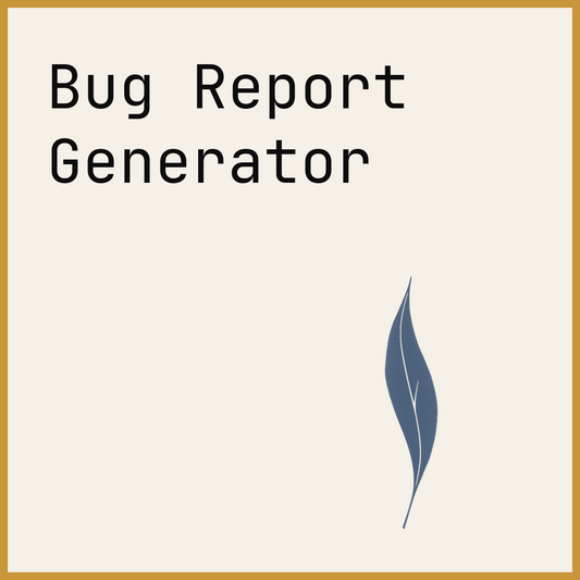 Bug Report Generator