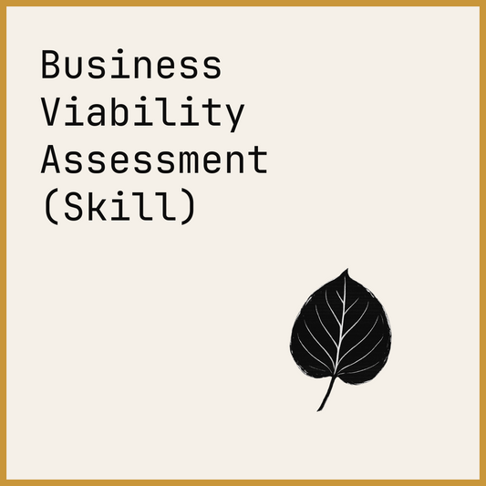 Business Viability Assessment (Skill)
