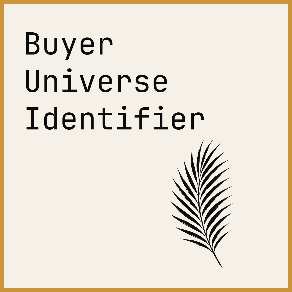 Buyer Universe Identifier