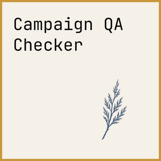 Campaign QA Checker