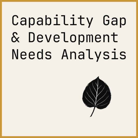 Capability Gap & Development Needs Analysis
