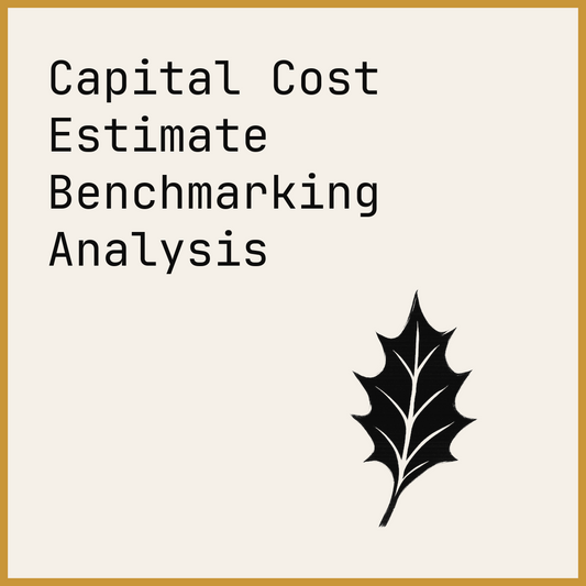 Capital Cost Estimate Benchmarking Analysis