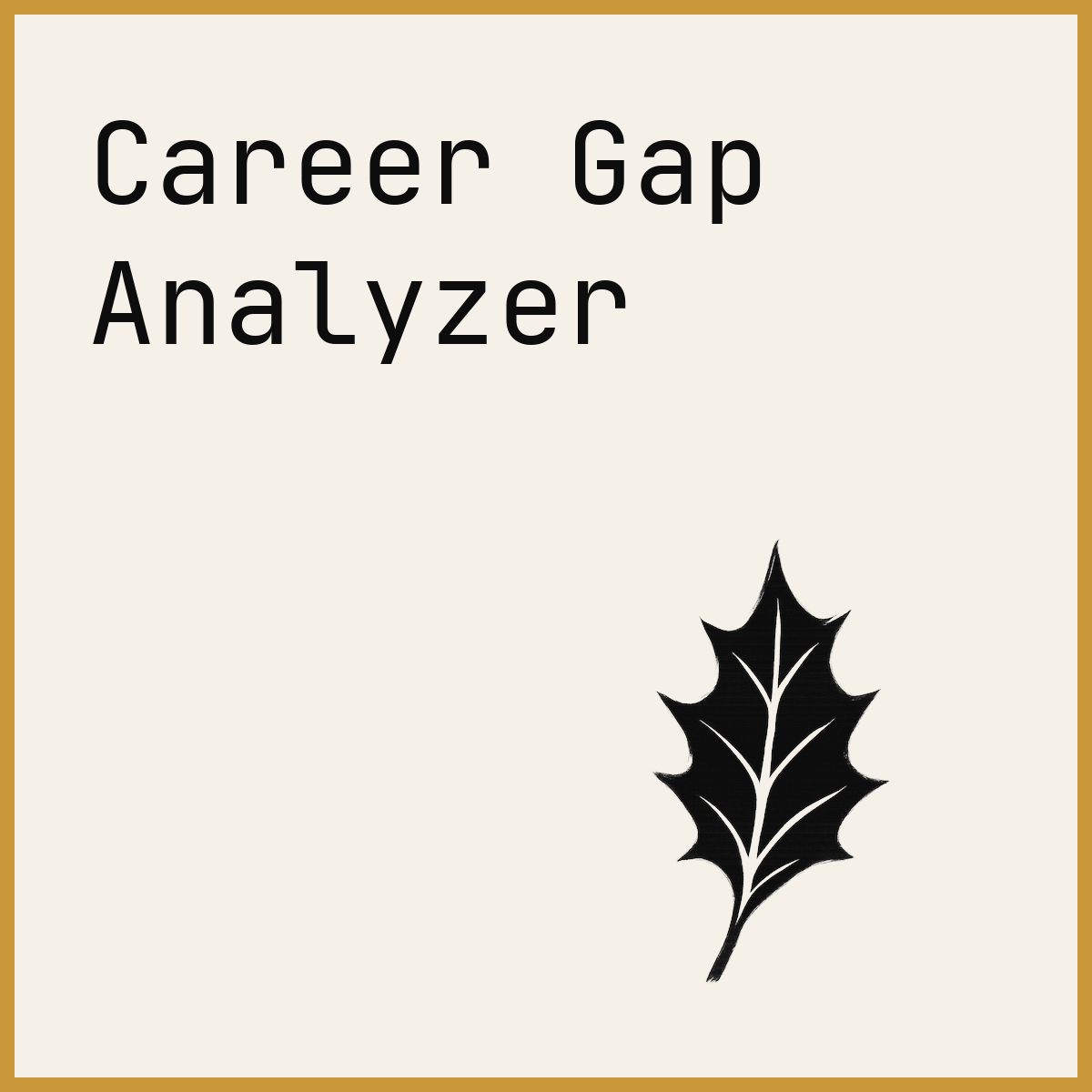 Career Gap Analyzer