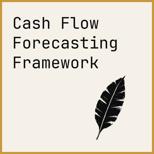 Cash Flow Forecasting Framework
