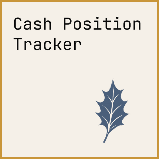 Cash Position Tracker