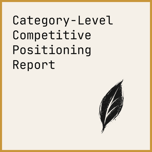 Category-Level Competitive Positioning Report