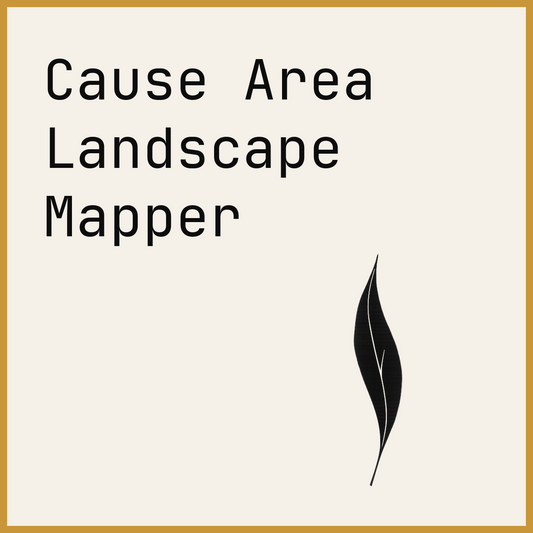Cause Area Landscape Mapper