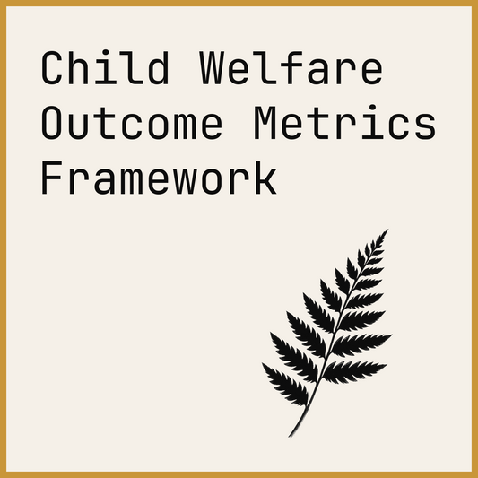 Child Welfare Outcome Metrics Framework