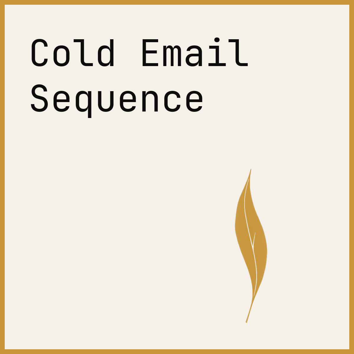 Cold Email Sequence