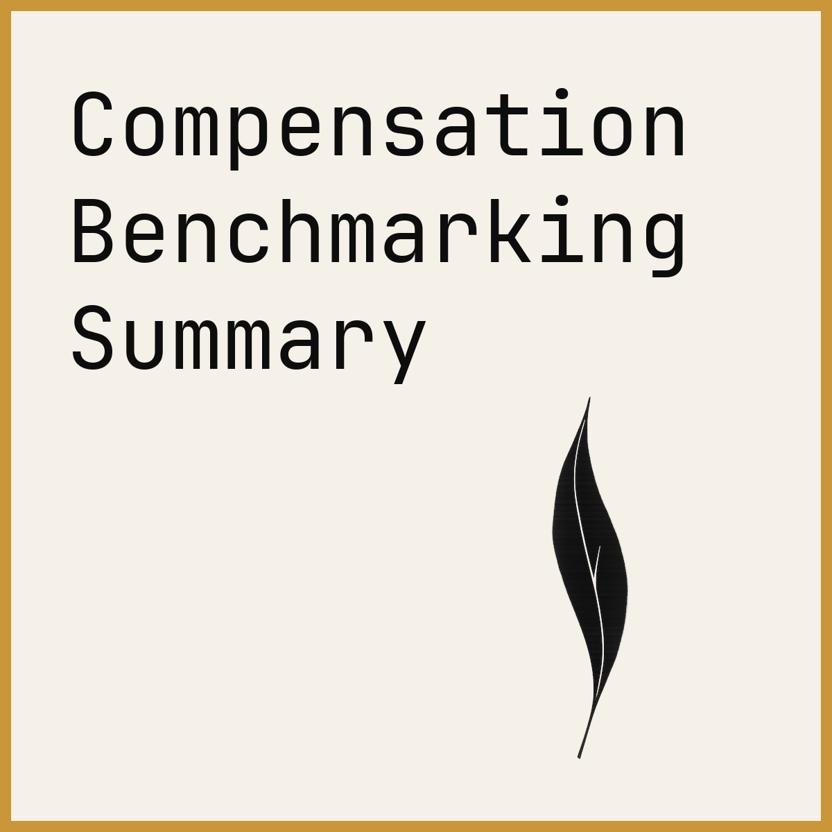 Compensation Benchmarking Summary