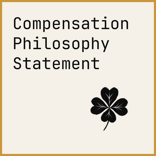 Compensation Philosophy Statement