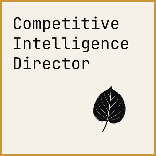 Competitive Intelligence Director