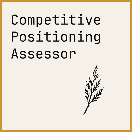 Competitive Positioning Assessor