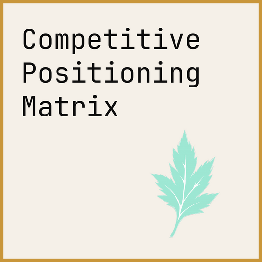 Competitive Positioning Matrix
