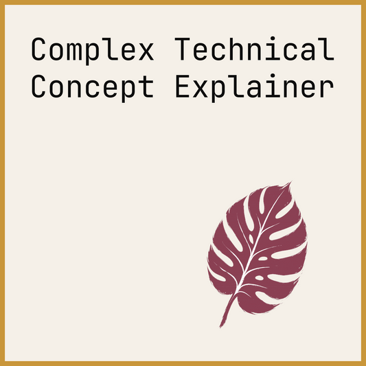 Complex Technical Concept Explainer