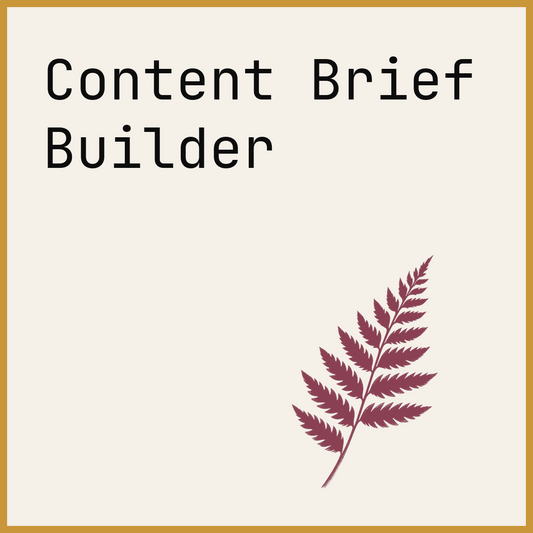 Content Brief Builder