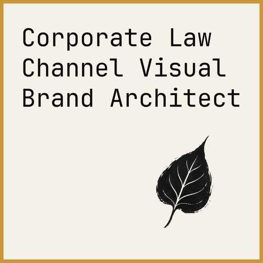 Corporate Law Channel Visual Brand Architect