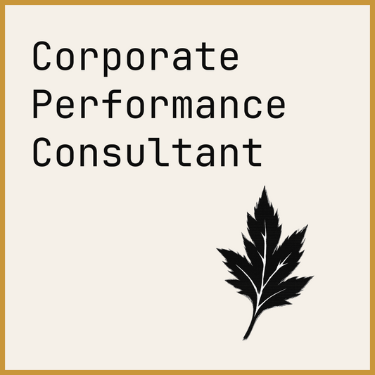 Corporate Performance Consultant