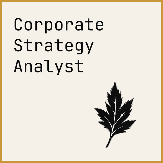 Corporate Strategy Analyst