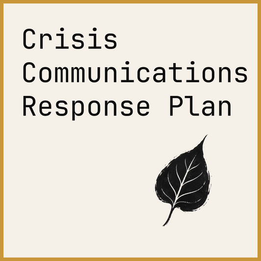 Crisis Communications Response Plan