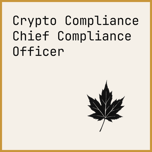 Crypto Compliance Chief Compliance Officer