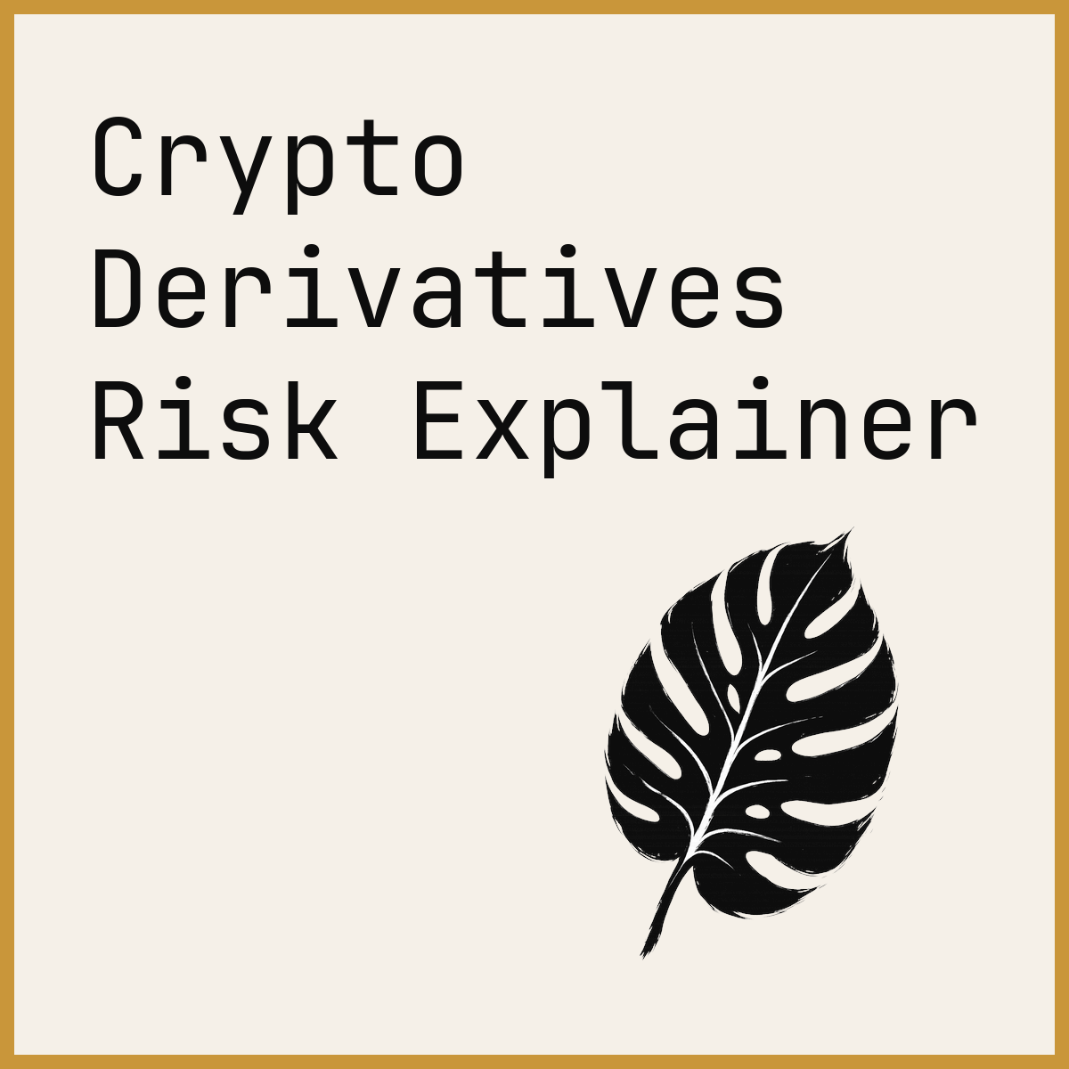 Crypto Derivatives Risk Explainer