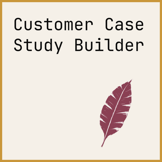 Customer Case Study Builder
