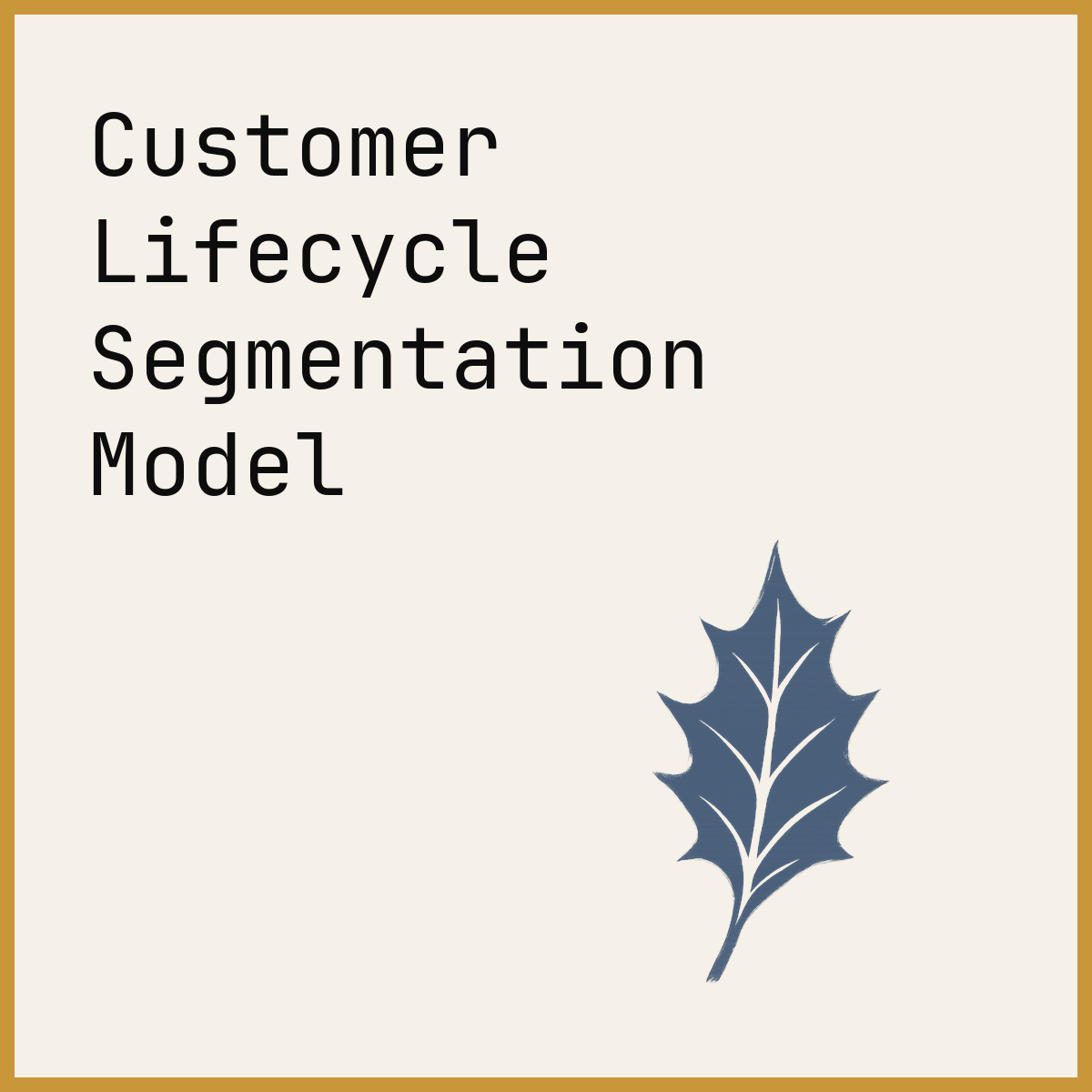 Customer Lifecycle Segmentation Model
