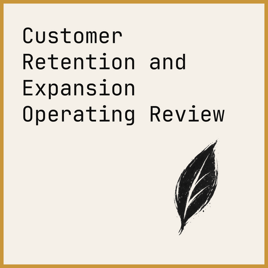 Customer Retention and Expansion Operating Review
