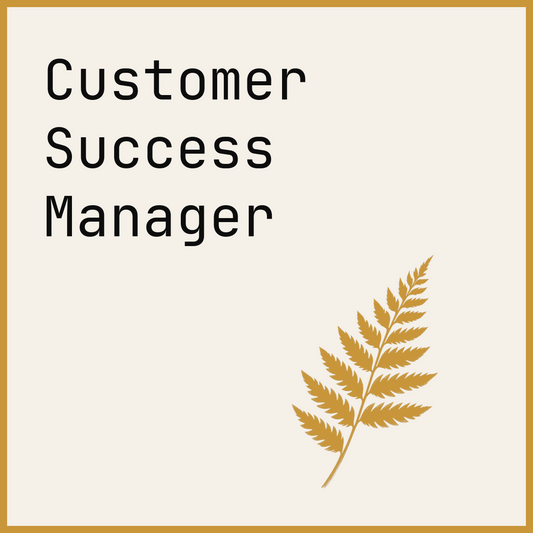 Customer Success Manager
