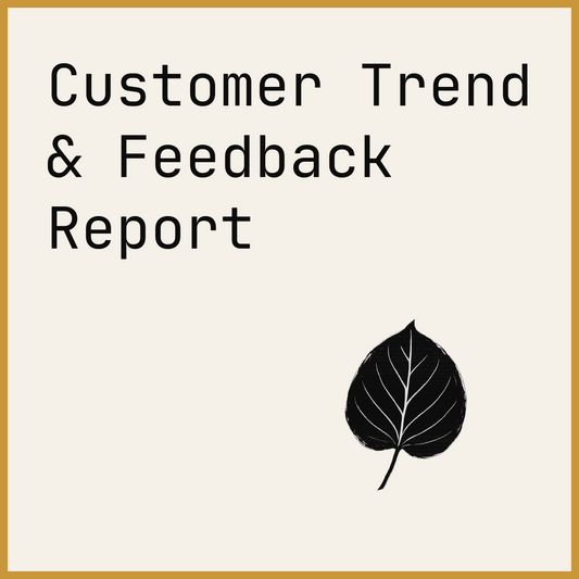 Customer Trend & Feedback Report