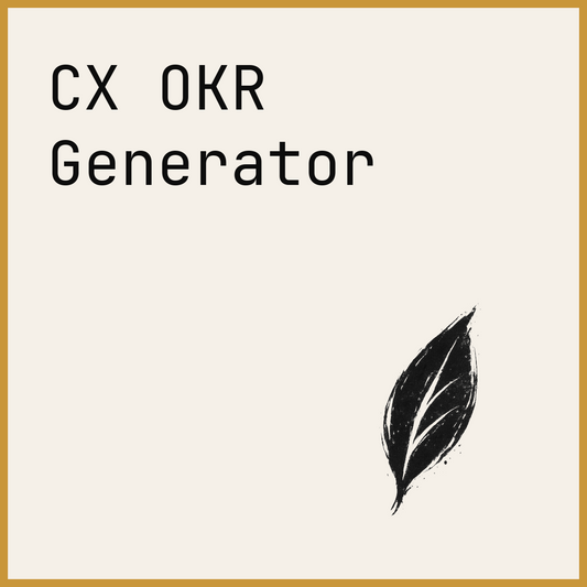 CX OKR Generator