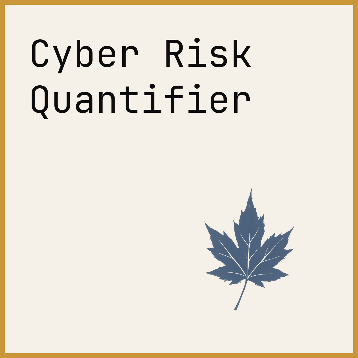 Cyber Risk Quantifier