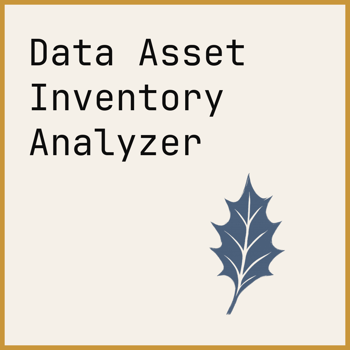 Data Asset Inventory Analyzer