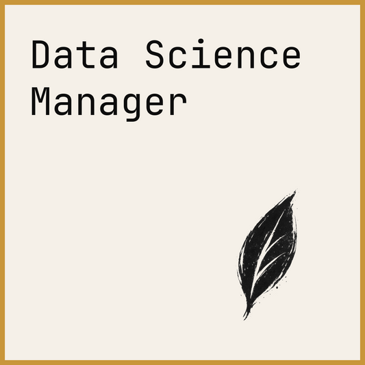 Data Science Manager