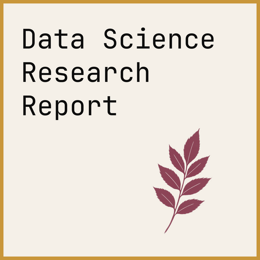 Data Science Research Report