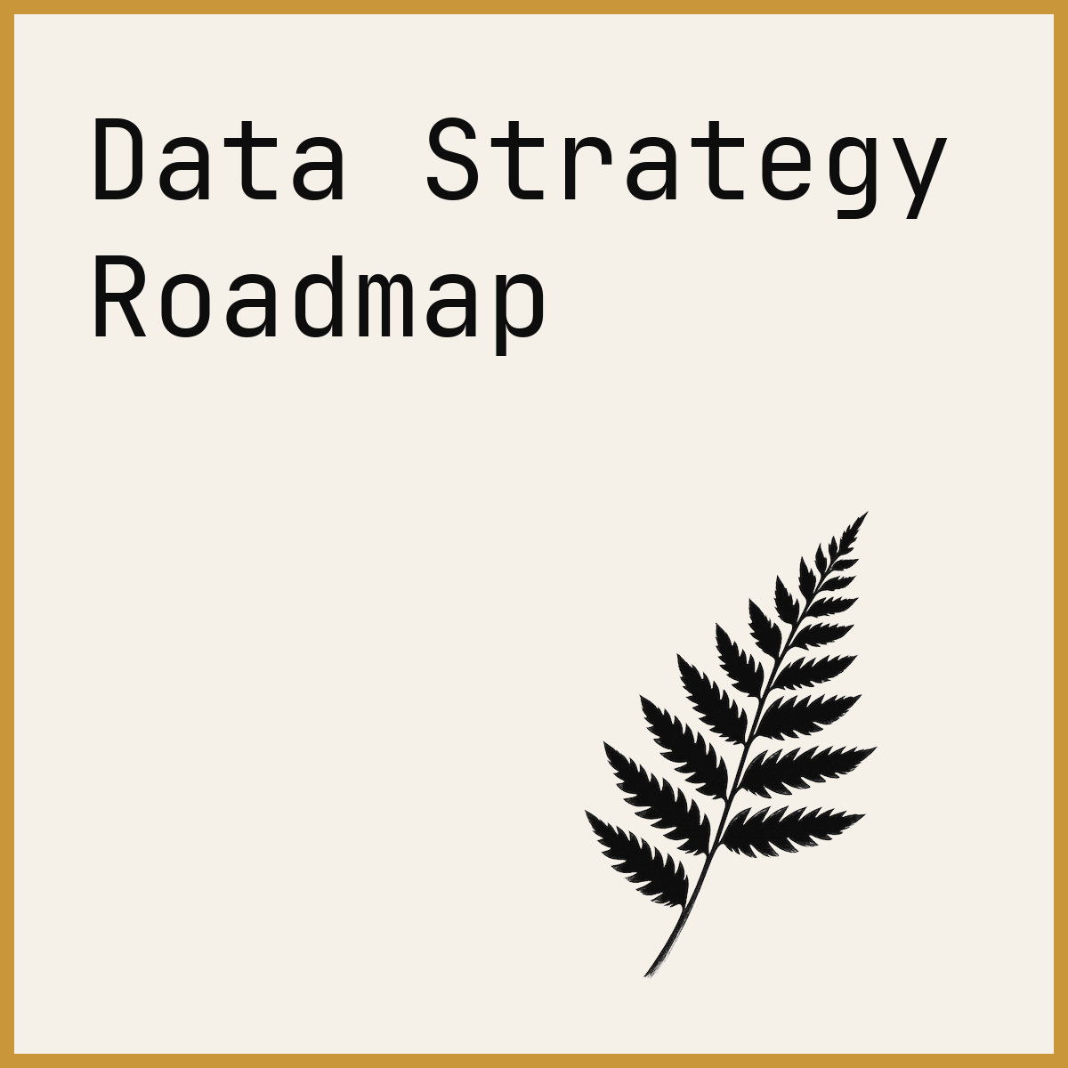 Data Strategy Roadmap