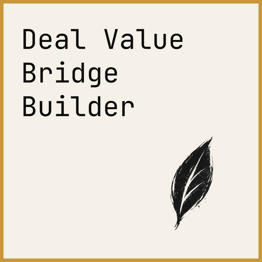 Deal Value Bridge Builder