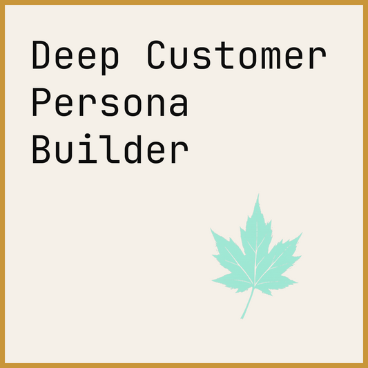 Deep Customer Persona Builder