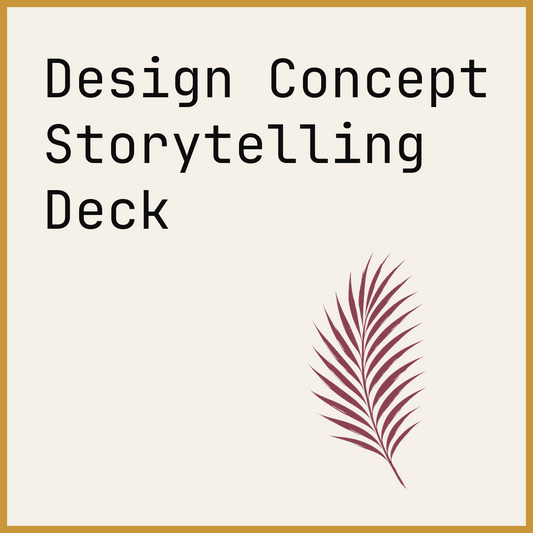 Design Concept Storytelling Deck