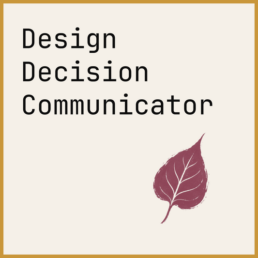 Design Decision Communicator