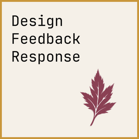 Design Feedback Response