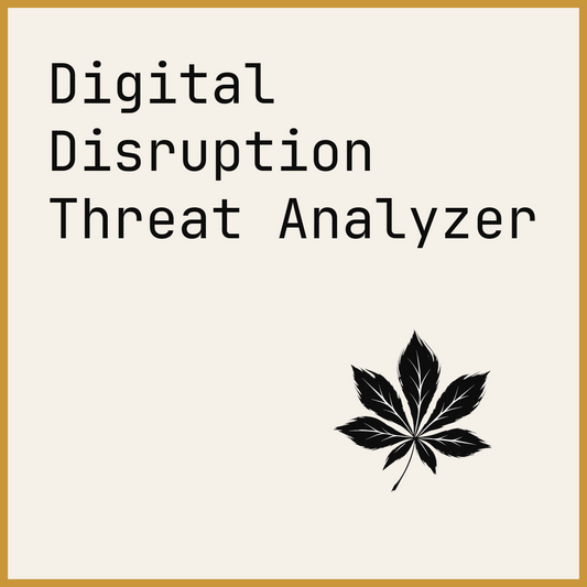 Digital Disruption Threat Analyzer