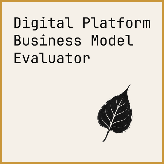 Digital Platform Business Model Evaluator