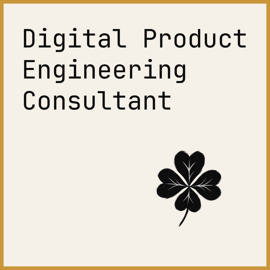 Digital Product Engineering Consultant