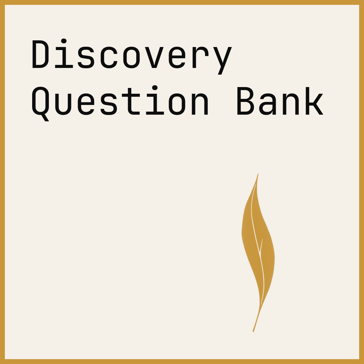 Discovery Question Bank