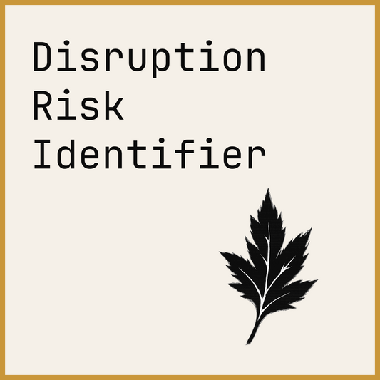 Disruption Risk Identifier