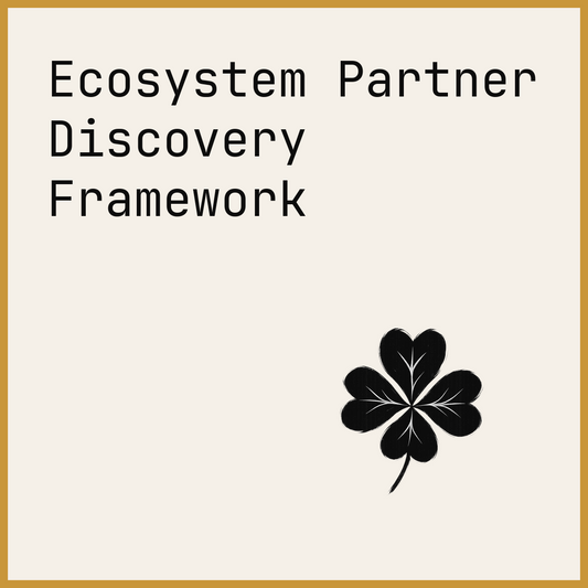 Ecosystem Partner Discovery Framework
